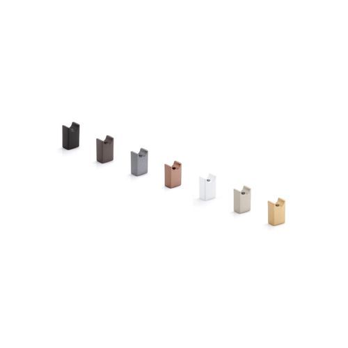 Arezzo Knurled Bar Handle - Single Fixing Post