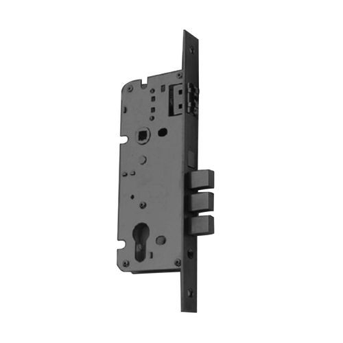 Architec Adjustable Mortise Roller Bolt i-Lock 60mm Brushed Nickel Black 649-63