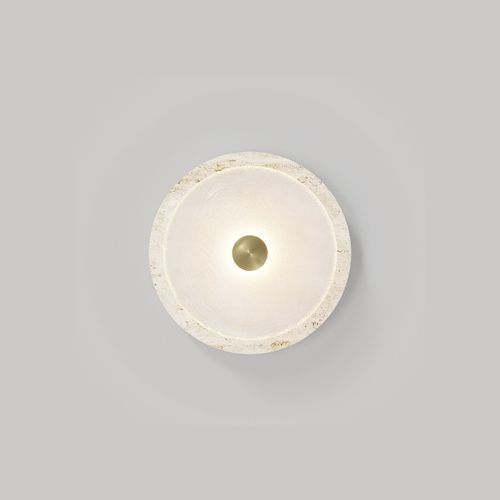 Coral Travertine Wall Light