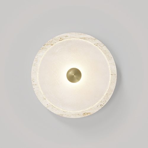 Coral Travertine Wall Light