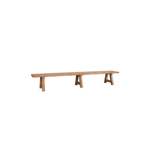 Stalwart Teak A Frame Dining Bench Seat 250cm
