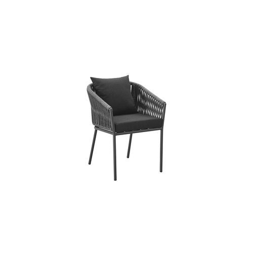 Kereru Aluminium and Rope Outdoor Dining Chair
