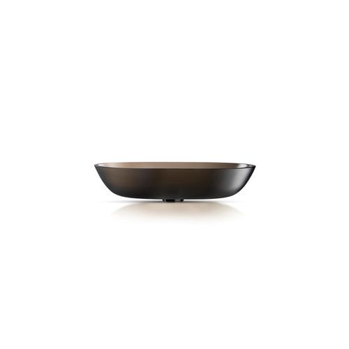 Cortina 570 Oval Vessel Basin Bronzo Satin