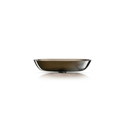 Cortina 570 Oval Vessel Basin Bronzo Translucent