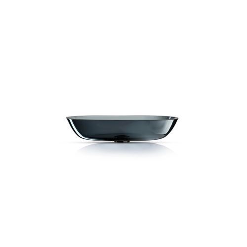 Cortina 570 Oval Vessel Basin Fume Translucent