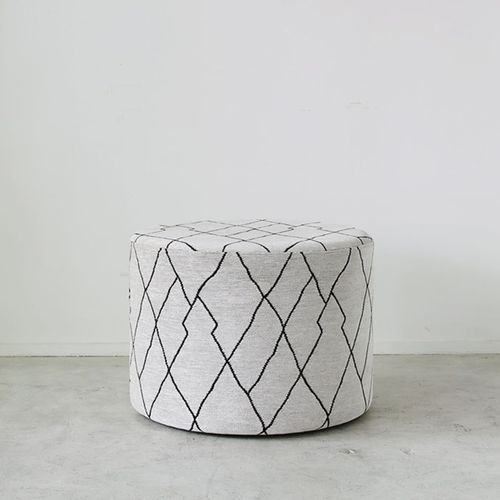 'Cabo' Ottoman / Berba - Champagne