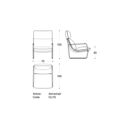 Clizia Armchair