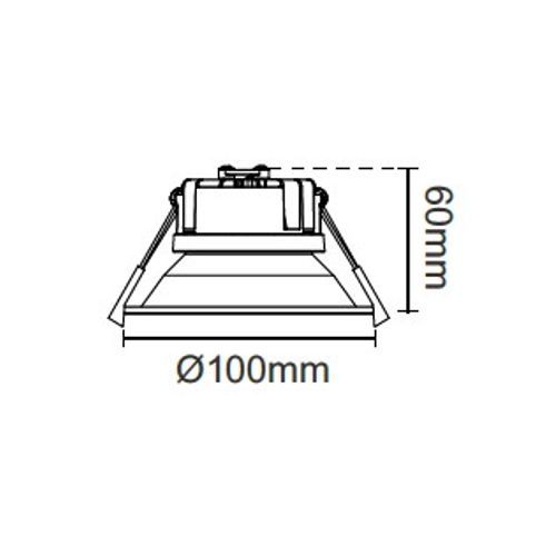 LED Cariba 9W Downlight