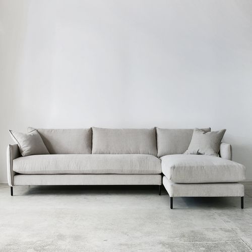 'Capri' Sofa / 2.5 Seater / RH Chaise / Fabric-Timo