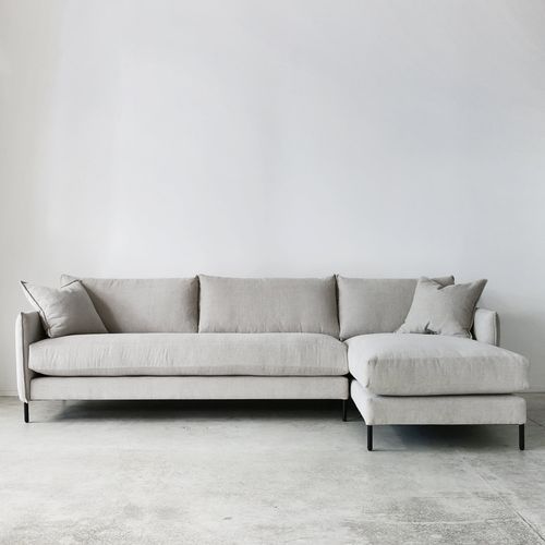 'Capri' Sofa / 2.5 Seater / RH Chaise / Fabric-Timo