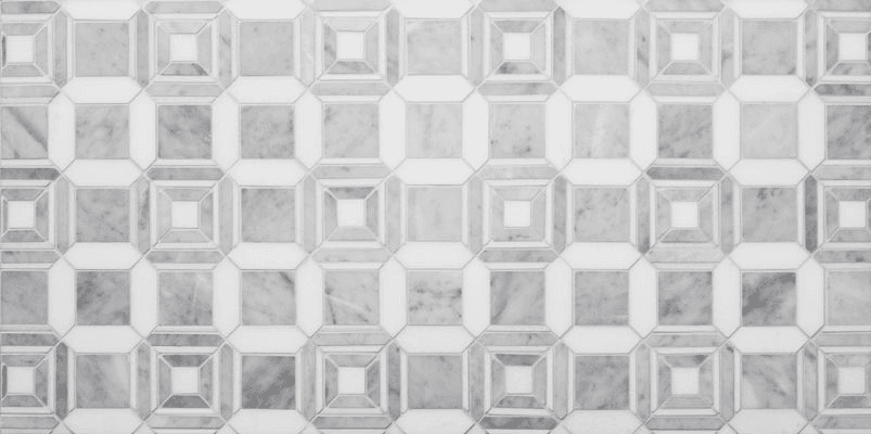 Labyrinth Channel Carrara & Thassos Marble By Steve Cordony