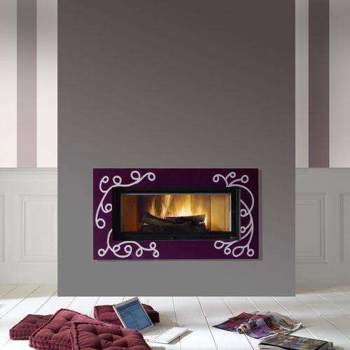 Cheminee Chazelles Df1200 Designer Wood Fireplace