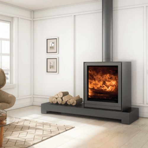 Cheminee Chazelles TQH43 Wood Burning Fireplace