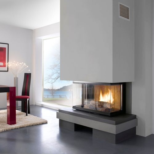 Cheminee Chazelles D10003V Designer Wood Fireplace