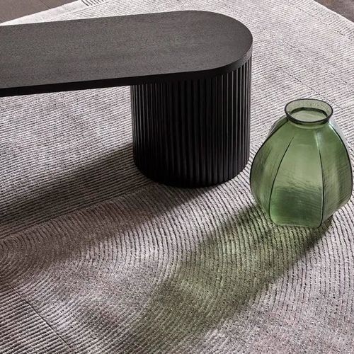 Soren Liv Bower Circle Rug - Iron
