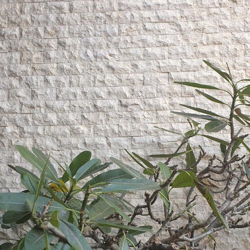 Classic Linen Split Face Travertine Wall Cladding