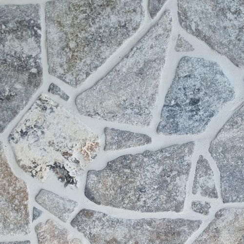 30mm Springbrook Classic Silver Travertine Crazy Paving