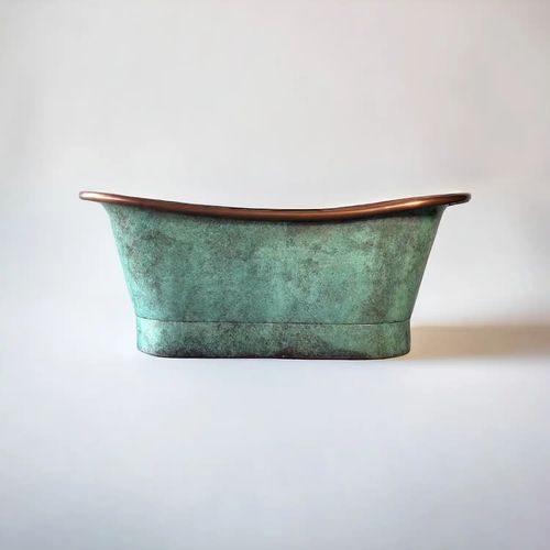 Antique “Vert de Gris” – Copper Bath