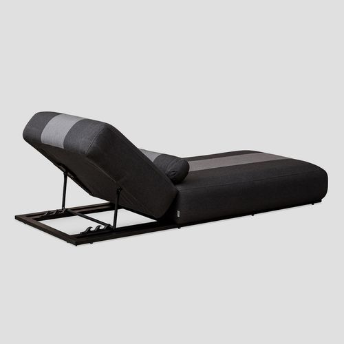 Coromandel Striped Lounger - Sooty