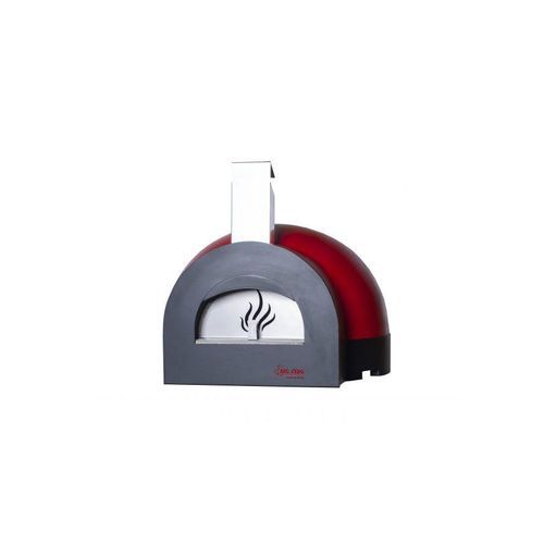 Subito Cotto 80 Refractory Wood Fired Pizza Oven with Stand & Square Flue
