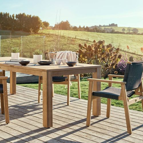Couper Rectangle Medium Dining Table | Outdoor