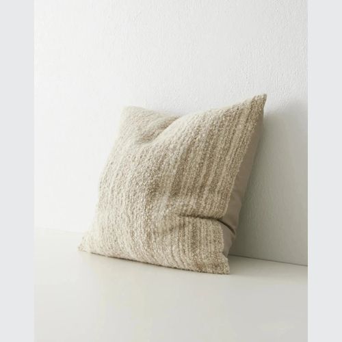 Weave Home Gigi Cushion - Natural | Wool Blend Boucle
