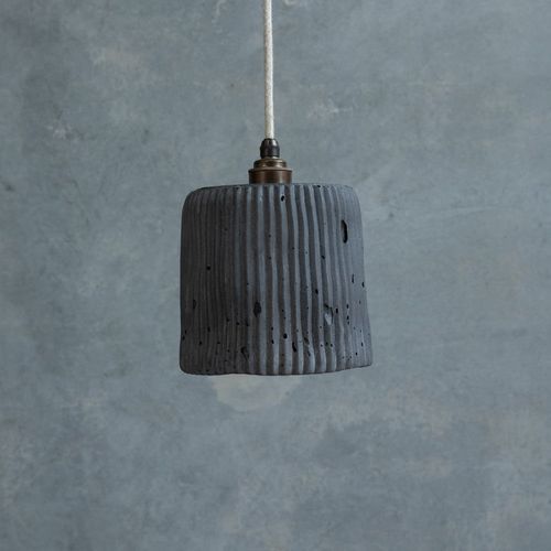 Large Wavy Pendant