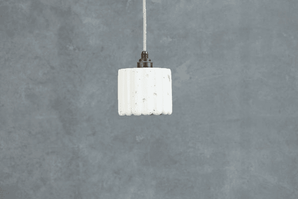 Small Fluted Pendant