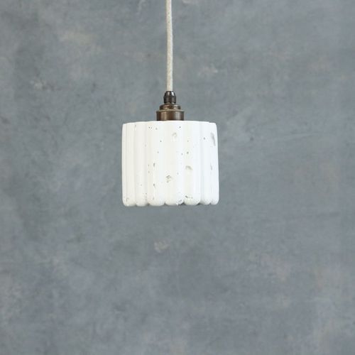 Small Fluted Pendant