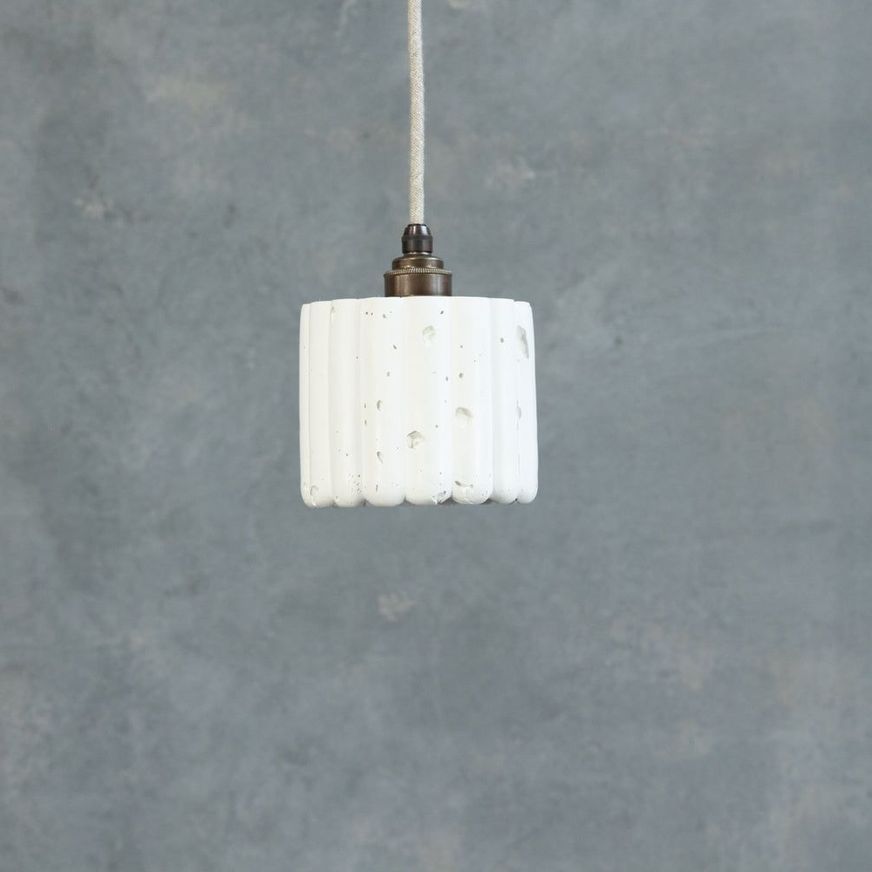 Small Fluted Pendant