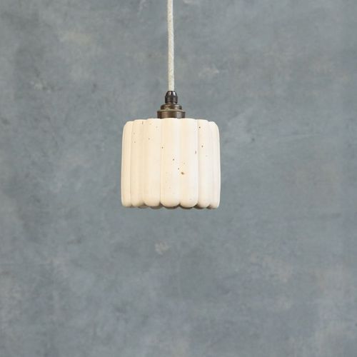 Small Fluted Pendant