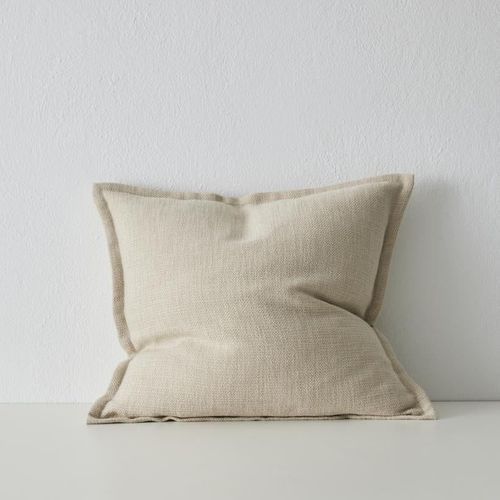 Weave Home Figlio Cushion -  Oyster | 50 x 50cm