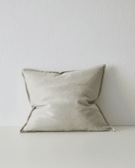 Weave Home Fiore Cushion - Pigeon | Square and Lumbar