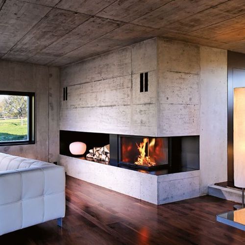 Cheminee Chazelles D100VAD Designer Wood Fireplace