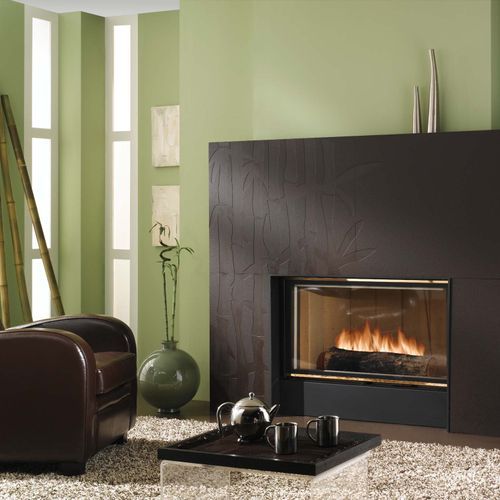Cheminee Chazelles Designer D1200 Wood Fireplace