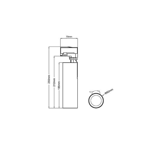 DELLA 25W Track Light