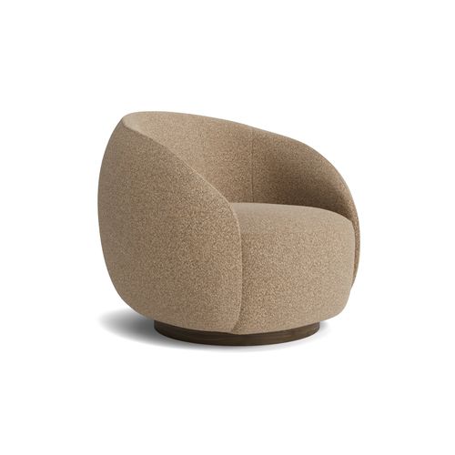Lark Swivel Armchair - Copenhagen Espresso