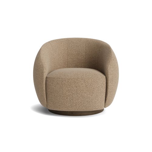 Lark Swivel Armchair - Copenhagen Espresso