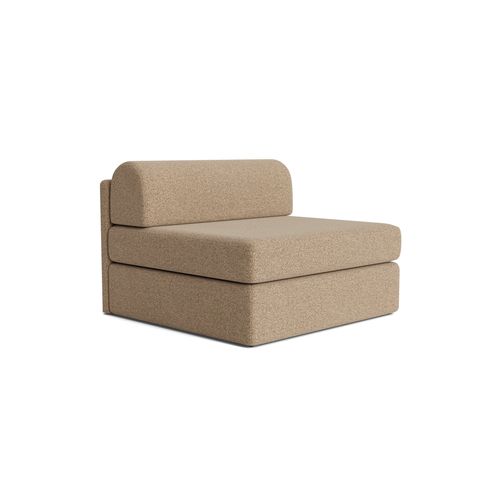 Addy Armless Middle Module - Copenhagen Espresso