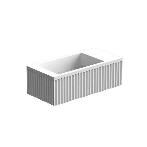 Doric 600 Left Wall Basin