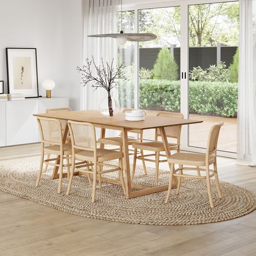 Manhattan Dining Table | Natural Oak