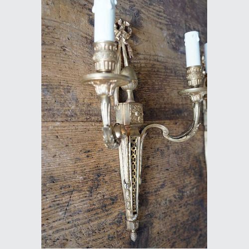 French Louis XVI Wall Sconces (Pair)