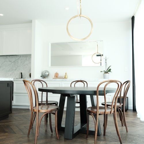 Cross Base Round Table