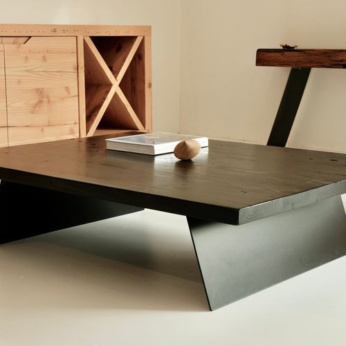 Black Oregon Coffee Table