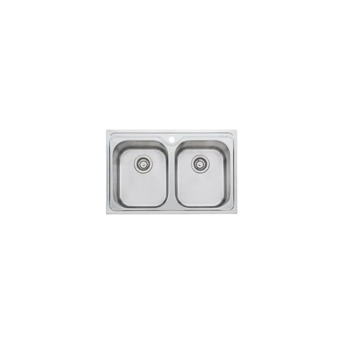 Diaz Double Bowl Universal Sink