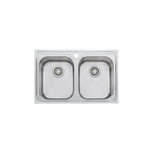 Diaz Double Bowl Universal Sink