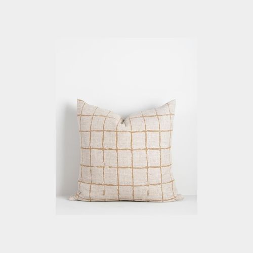 Baya Harrison Cushion - Ochre