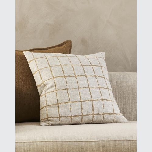 Baya Harrison Cushion - Ochre