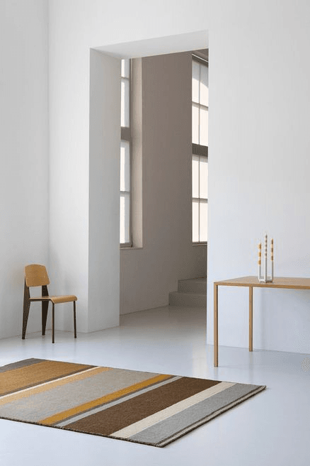 Artisan Designer Floor Rug - Stack, Ochre | Brink & Campman