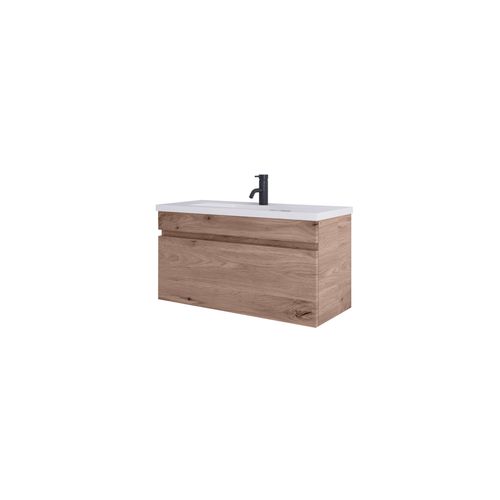 Code Lux 900 Slim Single Drawer Vanity Range - 5 Colours